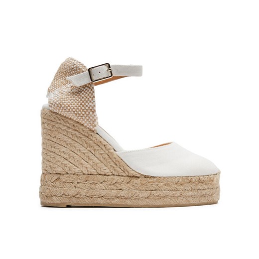 Espadryle Castañer Carol/8Ed/001 020975 Biały ze sklepu eobuwie.pl w kategorii Espadryle damskie - zdjęcie 182053009