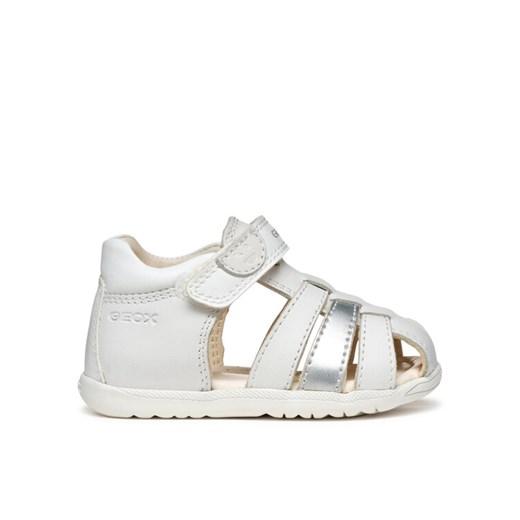 Sandały Geox B Sandal Macchia B254WB 085NF C0007 Biały ze sklepu eobuwie.pl w kategorii Sandały dziecięce - zdjęcie 182053207