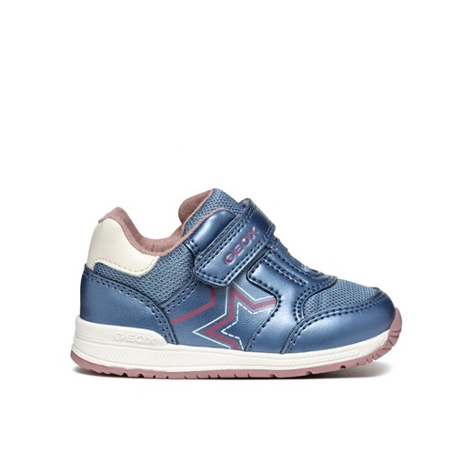 Sneakersy Geox B Rishon Girl B450LA 0NFEW C4239 Niebieski ze sklepu eobuwie.pl w kategorii Buty sportowe dziecięce - zdjęcie 182053248