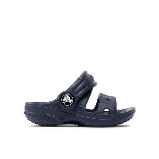 Sandały Crocs Classic Crocs Sandal T 207537 Granatowy ze sklepu eobuwie.pl w kategorii Buciki niemowlęce - zdjęcie 182053295