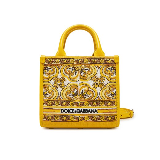 Torebka Dolce&Gabbana BB7479 AW050 Żółty ze sklepu eobuwie.pl w kategorii Torebki damskie - zdjęcie 182053335