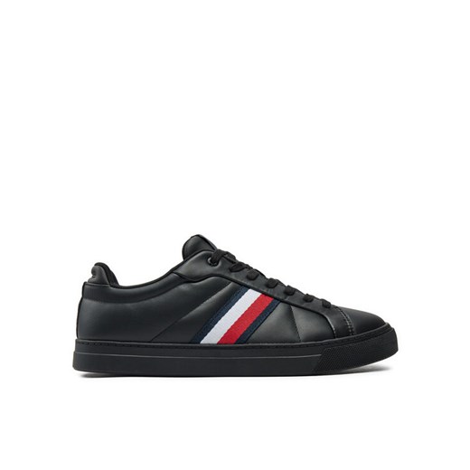 Sneakersy Tommy Hilfiger Icon Court FM0FM05163 Czarny Tommy Hilfiger 41 eobuwie.pl