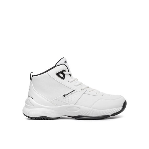 Sneakersy Champion ACADEMY MID CUT SHOE S22399-WW001 Biały ze sklepu eobuwie.pl w kategorii Buty sportowe męskie - zdjęcie 182053415