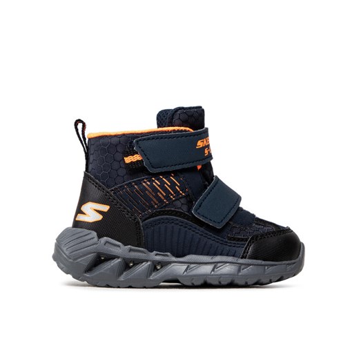 Trzewiki Skechers Frosty Fun 401504N/NVBK Granatowy ze sklepu eobuwie.pl w kategorii Buty zimowe dziecięce - zdjęcie 182053427