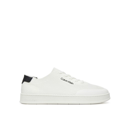 Sneakersy Calvin Klein Low Top Lace Up Knit HM0HM01726 Biały ze sklepu eobuwie.pl w kategorii Buty sportowe męskie - zdjęcie 182053526