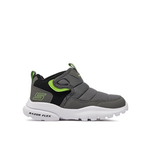 Trzewiki Skechers Cool Break 403784L/CCBK Szary ze sklepu eobuwie.pl w kategorii Buty sportowe dziecięce - zdjęcie 182053675