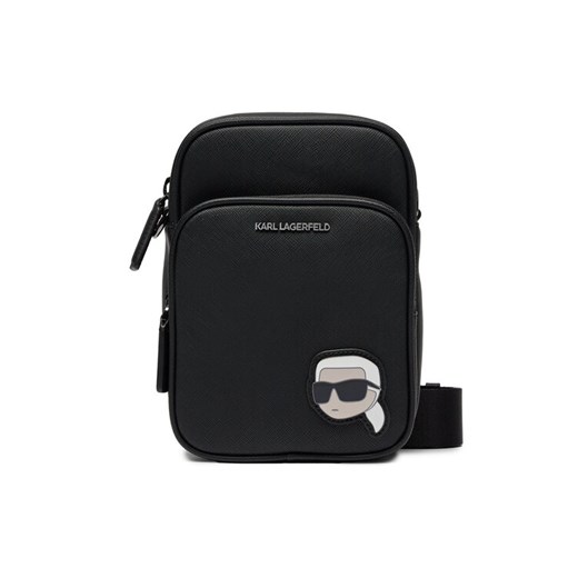 Saszetka KARL LAGERFELD 240M3123 Czarny Karl Lagerfeld 00 eobuwie.pl