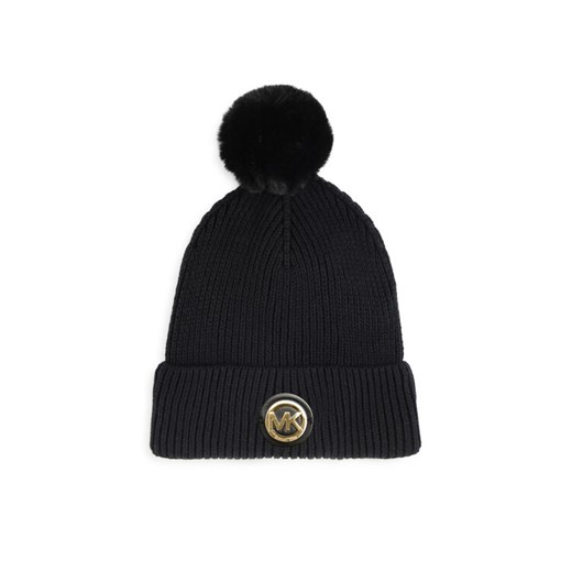 Czapka MICHAEL KORS KIDS R30223 Czarny ze sklepu eobuwie.pl w kategorii Czapki dziecięce - zdjęcie 182053745