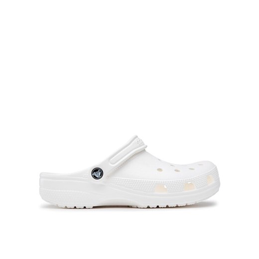 Klapki Crocs Classic 10001 Biały ze sklepu eobuwie.pl w kategorii Klapki damskie - zdjęcie 182053755