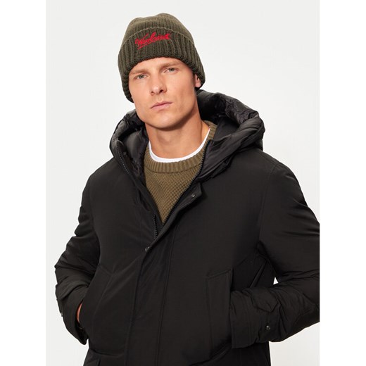 Czapka Woolrich CFWOAC0288MRUF0428 Zielony ze sklepu eobuwie.pl w kategorii Czapki zimowe męskie - zdjęcie 182053829