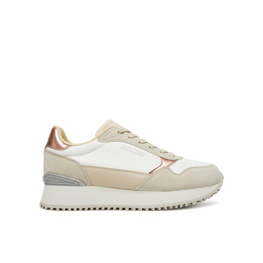 Sneakersy Napapijri Astra NP0A4IQB Beżowy ze sklepu eobuwie.pl w kategorii Buty sportowe damskie - zdjęcie 182053855