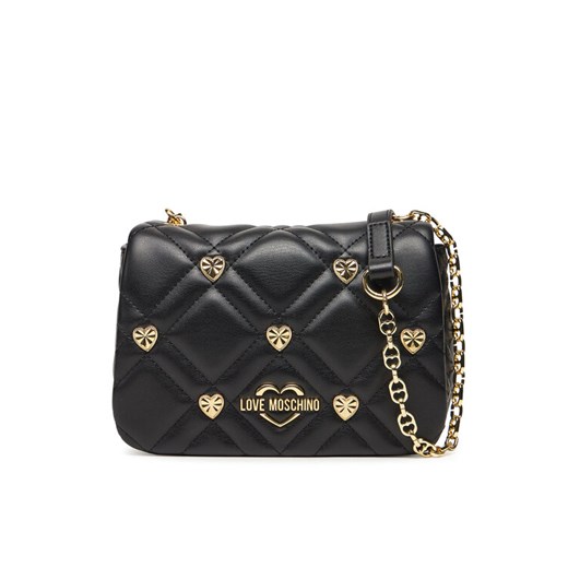 Torebka LOVE MOSCHINO JC4124PP1MLI0000 Czarny ze sklepu eobuwie.pl w kategorii Kopertówki - zdjęcie 182053875