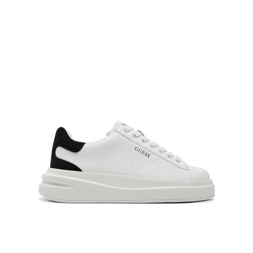 Sneakersy Guess Elbina FLJELB LEA12 Biały ze sklepu eobuwie.pl w kategorii Buty sportowe damskie - zdjęcie 182053959