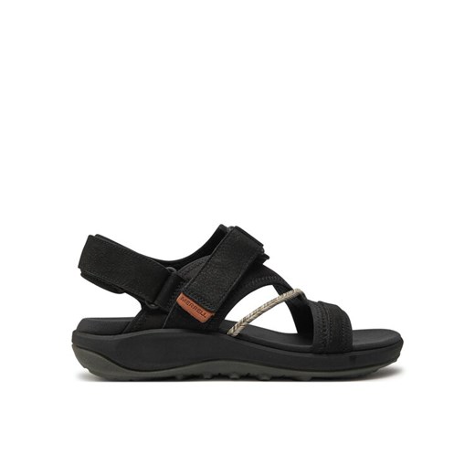 Sandały Merrell Terran 4 Backstrap J006412 Czarny ze sklepu eobuwie.pl w kategorii Sandały damskie - zdjęcie 182054109