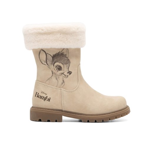 Kozaki Disney Classics CS1575-02DCLS Beżowy ze sklepu eobuwie.pl w kategorii Buty zimowe dziecięce - zdjęcie 182054137
