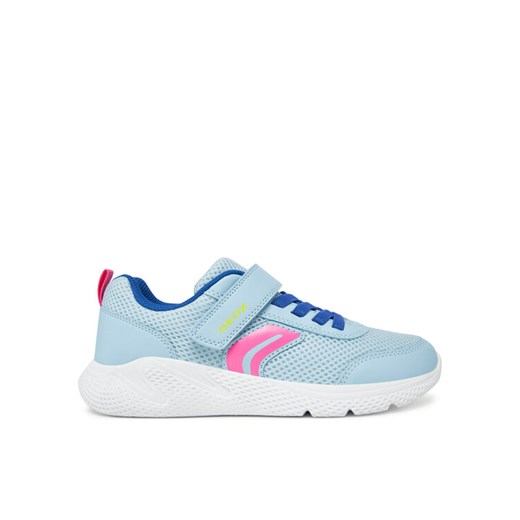 Sneakersy Geox J Sprintye J36FWB 1454 CM4K4 D Niebieski ze sklepu eobuwie.pl w kategorii Buty sportowe dziecięce - zdjęcie 182054149