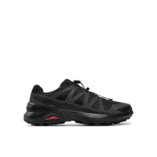 Buty do biegania Salomon Speedcross Peak Gore-Tex L47558800 Czarny ze sklepu eobuwie.pl w kategorii Buty sportowe męskie - zdjęcie 182054219