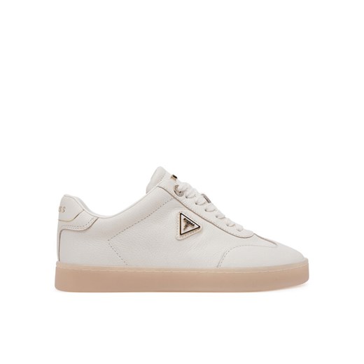 Sneakersy Guess FLJJAZ LEA12 Beżowy ze sklepu eobuwie.pl w kategorii Buty sportowe damskie - zdjęcie 182054235