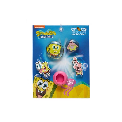 Ozdoba do butów Crocs Jibbitz Spongebob Bubble 5 Pck Kolorowy ze sklepu eobuwie.pl w kategorii Breloki - zdjęcie 182054357