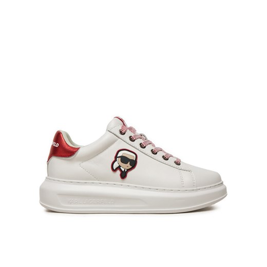 Sneakersy KARL LAGERFELD KL62531N Biały ze sklepu eobuwie.pl w kategorii Buty sportowe damskie - zdjęcie 182054447