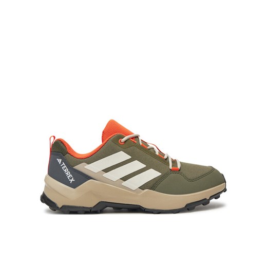 Trekkingi adidas Terrex Ax4r IF6526 Zielony ze sklepu eobuwie.pl w kategorii Buty trekkingowe dziecięce - zdjęcie 182054495