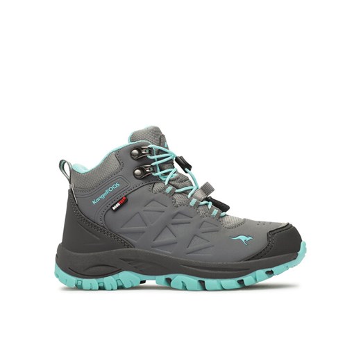 Trekkingi KangaRoos K-Xt Para Mid Rtx 18945 000 2170 Szary ze sklepu eobuwie.pl w kategorii Buty trekkingowe dziecięce - zdjęcie 182054579