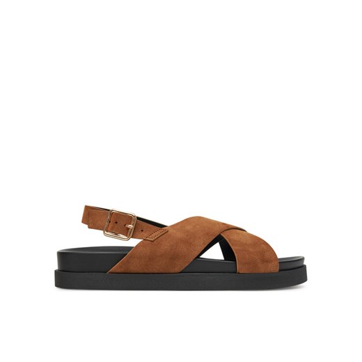 Sandały ONLY Shoes Onlminnie 2 15253212 Brązowy ze sklepu eobuwie.pl w kategorii Sandały damskie - zdjęcie 182054616