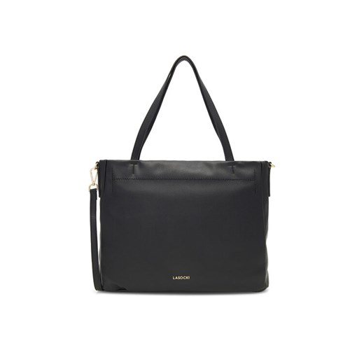 Torebka Lasocki MLS-J-023-05 Czarny ze sklepu eobuwie.pl w kategorii Torby Shopper bag - zdjęcie 182054687