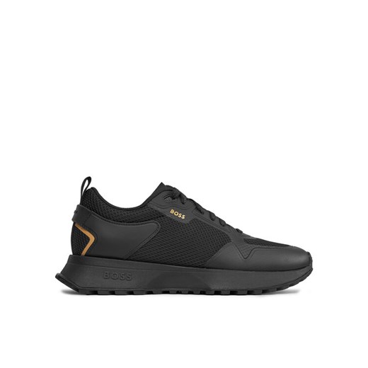 Sneakersy Boss Jonah Runn Meth 50513195 Czarny ze sklepu eobuwie.pl w kategorii Buty sportowe męskie - zdjęcie 182054739
