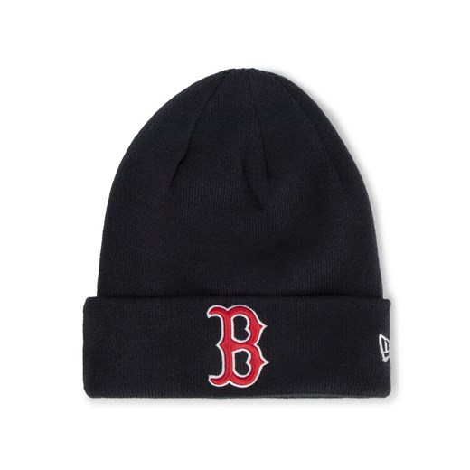 Czapka New Era Mlb Essential Cuff 12122731 Czarny ze sklepu eobuwie.pl w kategorii Czapki zimowe męskie - zdjęcie 182054748