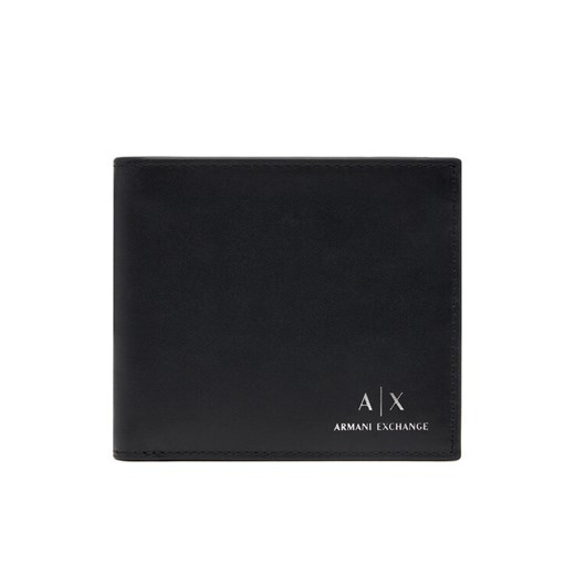 Duży Portfel Męski Armani Exchange 958097 CC845 00020 Czarny ze sklepu eobuwie.pl w kategorii Portfele męskie - zdjęcie 182054896