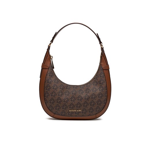 Torebka MICHAEL Michael Kors 30S4G0PL5I Brązowy ze sklepu eobuwie.pl w kategorii Torebki hobo - zdjęcie 182054936