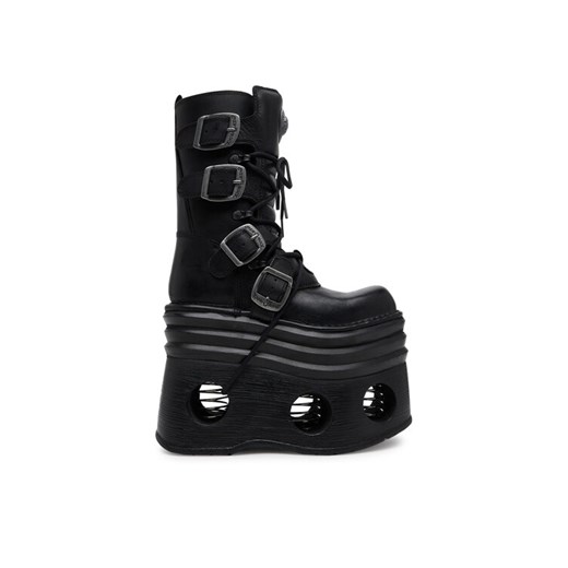 Botki NEW ROCK M-373-C446 Czarny ze sklepu eobuwie.pl w kategorii Botki - zdjęcie 182054945