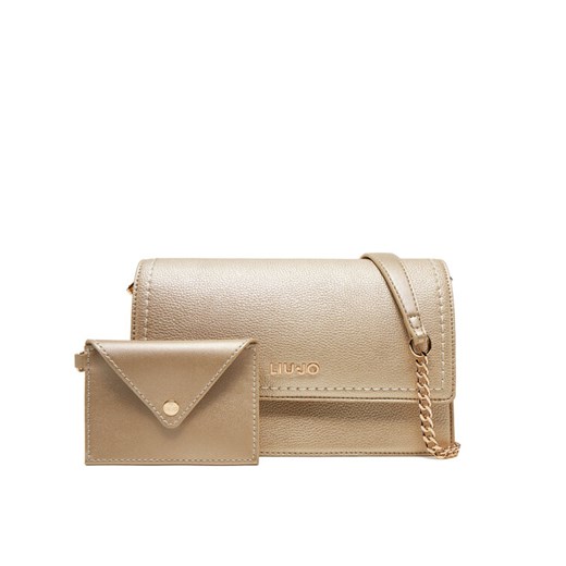 Torebka Liu Jo S Crossbody AA5158 E0058 Złoty ze sklepu eobuwie.pl w kategorii Kopertówki - zdjęcie 182055018