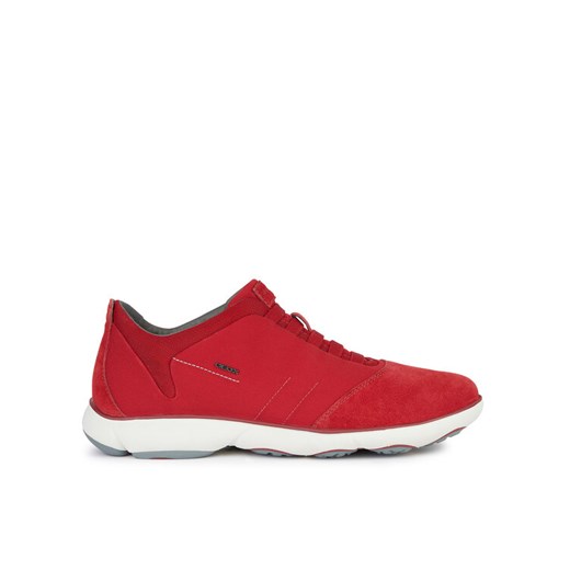 Sneakersy Geox U Nebula U52D7B 01122 C7015 Czerwony ze sklepu eobuwie.pl w kategorii Buty sportowe męskie - zdjęcie 182055066