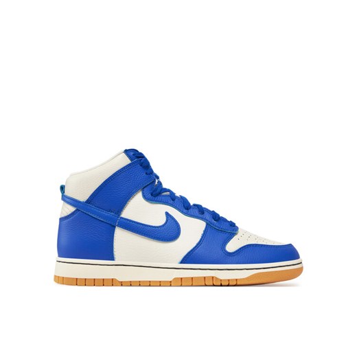 Sneakersy Nike Dunk Hi Retro Se FV6612 001 Niebieski ze sklepu eobuwie.pl w kategorii Buty sportowe męskie - zdjęcie 182055187
