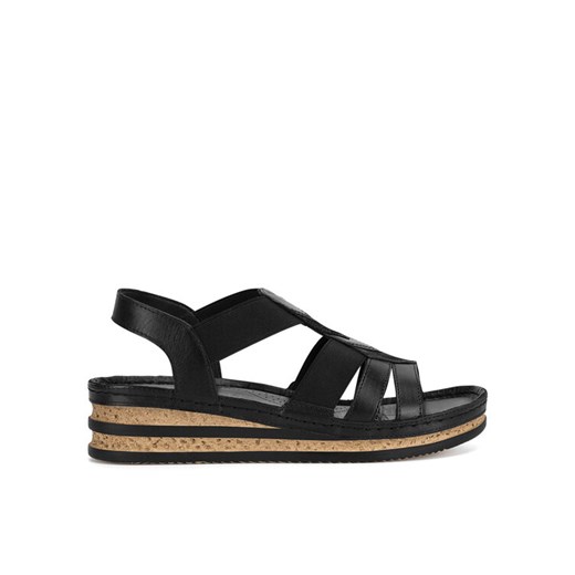 Sandały Go Soft RST-2314-05 Czarny ze sklepu eobuwie.pl w kategorii Sandały damskie - zdjęcie 182055196