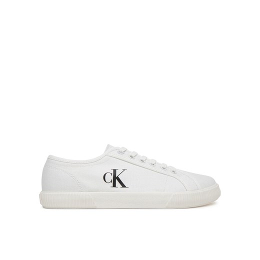Tenisówki Calvin Klein Jeans Ess Vulc Low Cv Mg Wn YW0YW01762 Czarny ze sklepu eobuwie.pl w kategorii Trampki damskie - zdjęcie 182055216
