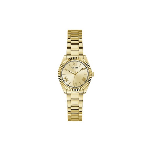 Zegarek damski Guess Mini Luna GW0687L2 Złoty ze sklepu eobuwie.pl w kategorii Zegarki - zdjęcie 182055226