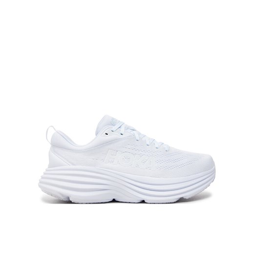 Buty do biegania Hoka Bondi 8 1123202 Biały ze sklepu eobuwie.pl w kategorii Buty sportowe męskie - zdjęcie 182055368