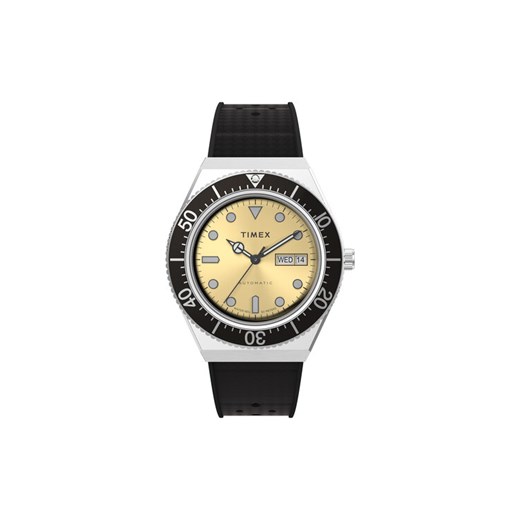 Zegarek Timex M79 Automatic TW2W47600 Czarny ze sklepu eobuwie.pl w kategorii Zegarki - zdjęcie 182055376