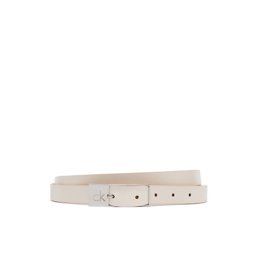 Pasek Damski Calvin Klein Ck Cut Square Buckle 2.0 K60K613155 Biały ze sklepu eobuwie.pl w kategorii Paski damskie - zdjęcie 182055436