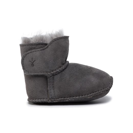 Śniegowce EMU Australia Baby Bootie B10310 Szary ze sklepu eobuwie.pl w kategorii Buciki niemowlęce - zdjęcie 182055469