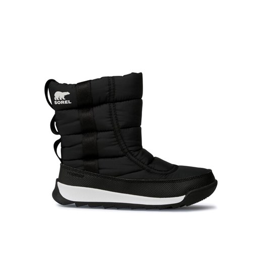 Śniegowce Sorel Youth Whitney II Puffy Mid NY3873 Czarny ze sklepu eobuwie.pl w kategorii Buty zimowe dziecięce - zdjęcie 182055476
