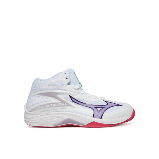 Buty halowe Mizuno Hunder Blade Z Mid V1GC2375 Biały ze sklepu eobuwie.pl w kategorii Buty sportowe damskie - zdjęcie 182055536