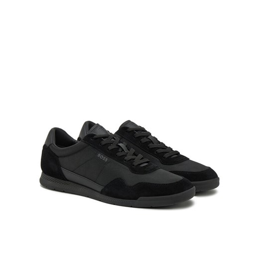 Sneakersy BOSS Titanium 50536524 Czarny ze sklepu eobuwie.pl w kategorii Buty sportowe męskie - zdjęcie 182055556