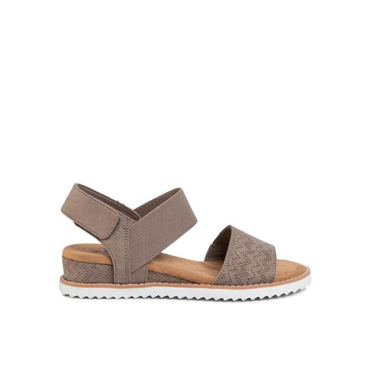 Sandały Skechers BOBS Desert Kiss 31440/TPE Brązowy ze sklepu eobuwie.pl w kategorii Sandały damskie - zdjęcie 182055639