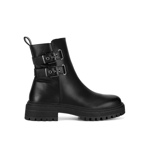 Botki DeeZee HY60208-3 Czarny ze sklepu eobuwie.pl w kategorii Botki - zdjęcie 182055659