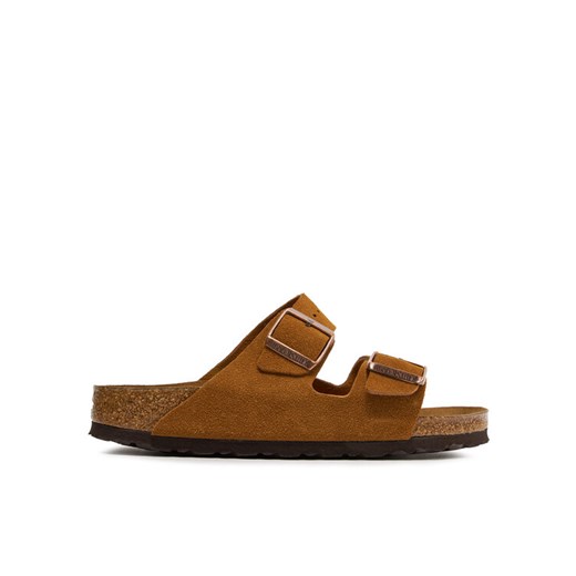 Klapki Birkenstock Arizona Bs 1009527 Brązowy ze sklepu eobuwie.pl w kategorii Klapki damskie - zdjęcie 182055769