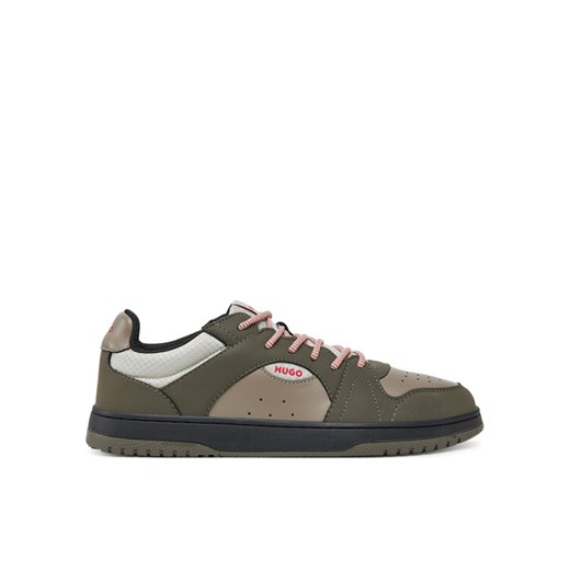 Sneakersy HUGO Hadrian 50536197 Brązowy ze sklepu eobuwie.pl w kategorii Buty sportowe męskie - zdjęcie 182055787
